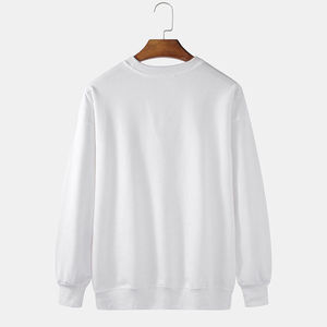 Sudadera Blanca de Primera Calidad para Hombre, Antiarrugas, Moderna, de Manga Larga, Ligera, Talla Grande 2026 - Product Image 2