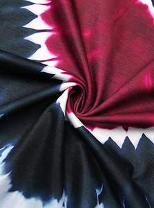 T-shirt Tie-Dye Oversize Femme Tendance Streetwear Décontracté Vintage Respirant Teint par Trempage - Product Image 3