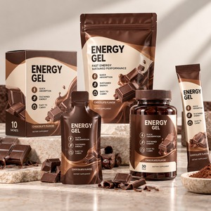 Gel Energético Personalizado de Marca Privada OEM ODM, Sobre de Energía Rápida con Sabor a Chocolate, Suplemento Deportivo - Product Image 3