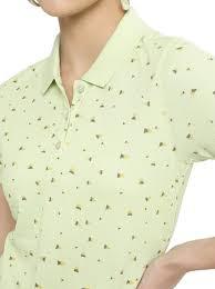 Nouveau Polo Imprimé Femme Anti-boulochage Résistant à la Décoloration Tissu Durable Classique Quotidien - Product Image 1