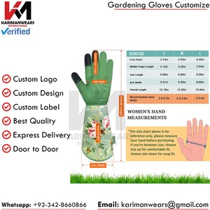 Guantes de Jardinería para Podar Rosas, Protección Contra Espinas, Servicio OEM, Logotipo Personalizado, Proveedor Mayorista, Mercado de Exportación - Product Image 2
