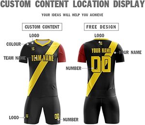 Tenues de football personnalisées pour les équipes jeunes et adultes, équipement de jeu léger, vêtements de sport, exportateur - Product Image 4