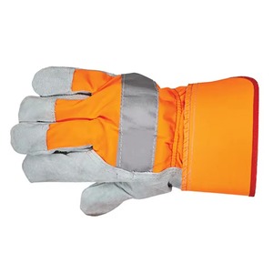 Guantes de Trabajo de Cuero Vacuno de Primera Calidad para Uso Industrial y Protección de Manos, Guantes de Seguridad para la Construcción - Product Image 4