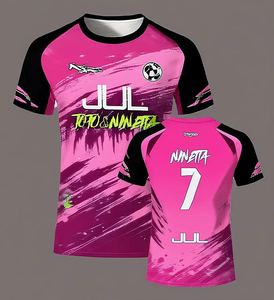 Uniforme de Fútbol para Hombre, Jersey y Pantalones Cortos con Logotipo Personalizado, Poliéster de Alta Calidad, Superventas - Product Image 3