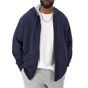 Veste à capuche décontractée pour hommes, sweat-shirt à fermeture éclair, sweat-shirt à capuche thermique pour hommes, vêtements de sport à la mode 2026 - Product Image 6