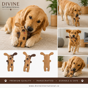 Jouets pour chiens en daim naturel en gros pour les boutiques pour animaux de compagnie, les détaillants et les distributeurs Divine International - Product Image 4