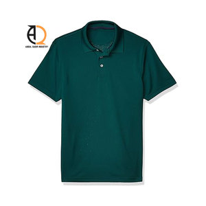 Polo pour homme OEM/ODM à séchage rapide, tissé, respirant, coupe ajustée, sensation de fraîcheur, couleur unie - Product Image 5