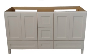 โต๊ะเครื่องแป้งห้องน้ำโดยไม่ต้องอ่างล้างจานชามและเคาน์เตอร์ - Product Image 3