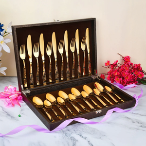 Ensembles de couverts en laiton, cuillères à glace personnalisées en laiton, ensemble de couverts de table, accessoire de cuisine, cuillère - Product Image 1