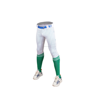 Pantalones de uniforme de béisbol de softbol impresos por sublimación personalizados de fabricante personalizado - Product Image 4