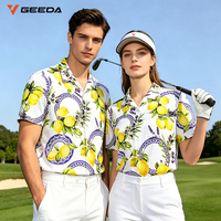 Op maat gemaakte golf poloshirt unisex golfkleding heren dames OEM ODM fabrikant groothandel