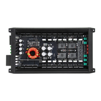 Amplificateur 4 canaux 100W haute performance, double face, PCB FR4 ignifuge, classe AB, amplificateur audio pour voiture