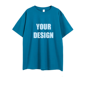 Camiseta de Hombre de Manga Corta, Oversize, Hombros Caídos, 100% Algodón, Cuello Redondo, Casual, Transpirable, 180g, Estampado por Transferencia Térmica, Lisa - Product Image 1