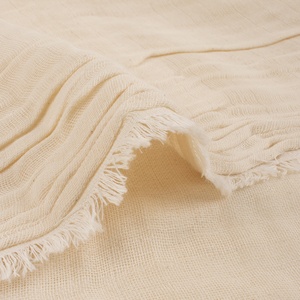 Manta de muselina, gasa de algodón, manta suave y cálida para niños, para cama, sofá, ropa de cama de viaje, colcha - Product Image 2