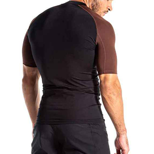 Camiseta de Compresión de Alta Calidad para Entrenamiento de MMA, Sublimada, con Protección Contra Rozaduras, Marca OEM - Product Image 2
