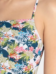 Traje de Baño de Una Pieza Estampado para Mujer con Diseño Reversible, Tejido Transpirable de Secado Rápido, Colores y Estampados Personalizables para Ropa de Playa - Product Image 5