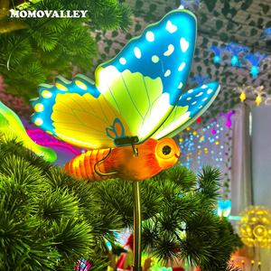 Venta de mariposas <span class=keywords><strong>LED</strong></span> de alta calidad, luz con motivo de decoración en movimiento <span class=keywords><strong>LED</strong></span>, fábrica de <span class=keywords><strong>China</strong></span> incluso para, comercio al por mayor - Product Image 2