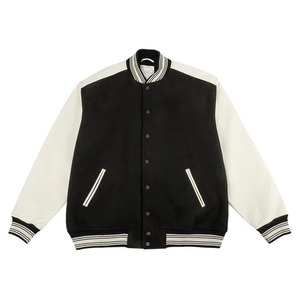 Fabricant de vêtements streetwear, vente en gros, veste varsity sur mesure, grande taille, pour homme - Product Image 1