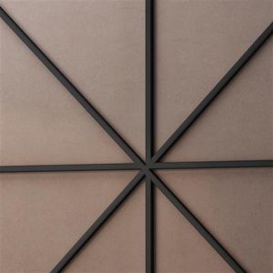 Specchio da parete con cornice circolare in metallo nero da 39 pollici specchio per bagno soggiorno camera da letto con elegante decorazione murale - Product Image 6