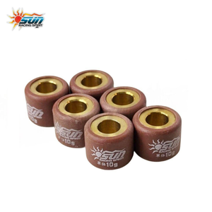 ชุดลูกกลิ้งวาริเอเตอร์ทองเหลืองผสม SUN RACING BEAT ICON 16x13 มม. 8G 9G 10G ชุดเพิ่มประสิทธิภาพจากไต้หวัน - Product Image 6