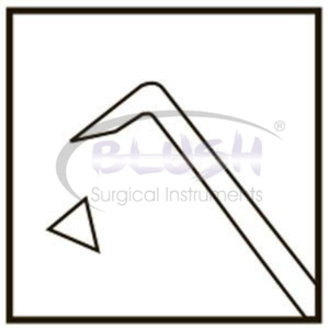 Juego de instrumentos oftálmicos de titanio para cirugía de cataratas, combo vertical Phaco Chopper, para disección del núcleo, con certificación CE ISO, de Blush Surgical - Product Image 6