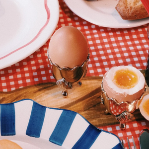 Porta Huevos de Latón de Diseño Antiguo, Ideal para Bodas, Fiestas, Decoración de Mesa de Comedor, Artículo Decorativo de Buena Calidad, Superventas - Product Image 1