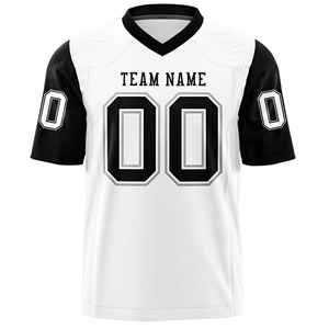 Maillot de football américain unisexe de qualité supérieure professionnelle, personnalisable avec nom et numéro d'équipe, grandes tailles, respirant, antibactérien, séchage rapide - Product Image 6