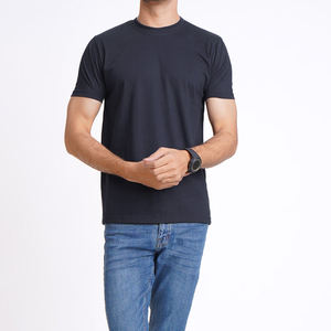 T-shirt imprimé pour homme, coupe slim, séchage rapide, respirant, polyester/coton, logo personnalisé, style streetwear hip-hop. - Product Image 1