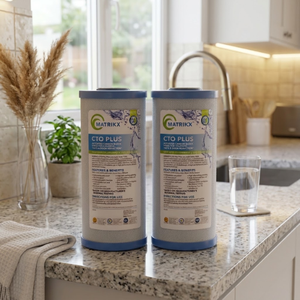 Filtre à charbon actif pour eau potable de bureau et de salle de pause, 10 pouces, hydratation pure quotidienne - Product Image 1