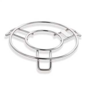 Stainless Steel Wire Circular <b>Trivet</b> Heat Resistant Dining Table Hot Pot Stand <b>Metal</b> Countertop Protector Kitchen Rack - Product Image 1