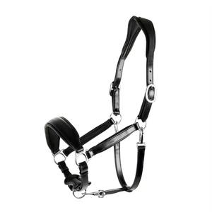 Harnais de polo réglable pour chevaux, avec nezier rembourré doux, construction durable, ajustement confortable pour l'entraînement et la manipulation équestres - Product Image 1