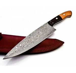 Couteau de Chef Damas Écologique Premium LEGACY BLADES Fait Main Professionnel pour Cuisine avec Manche en Bois - Product Image 4