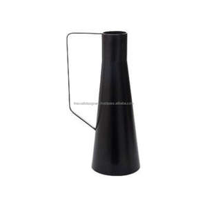 Simple Accent Vase Tabletop Planter and Flower Pot Black Coated Nice Quality Wholesale Planter and Flower Vase in Best Prices - Product Image 4
