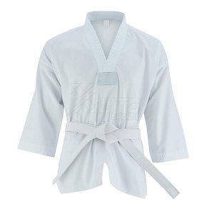 Uniforme de Taekwondo Classique pour Hommes, Tissu Respirant, Logo Personnalisable sur le Devant, Idéal pour l'Entraînement Scolaire et en Club - Product Image 5