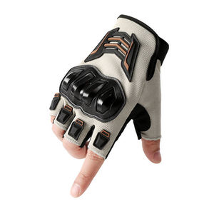 Gants de moto pour hommes, gants de cyclisme mi-doigts pour l'été, les activités de plein air et le tir, gants tactiles pour moto, vente chaude - Product Image 4