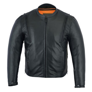 Veste en cuir imperméable de style streetwear pour homme, mode unique avec tissu original, qualité supérieure, service OEM - Product Image 1