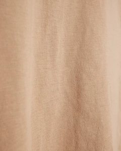Ensemble deux pièces beige pour femme, t-shirt à manches courtes et col rond avec imprimé lettres, short assorti, coupe ample, décontracté, pour le printemps et l'été - Product Image 6