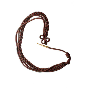 Cordon d'épaule en coton 100% pour robe, avec embouts en laiton argenté, personnalisé, de haute qualité - Product Image 2