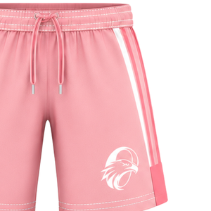 Baby <b>Pink</b> White Rugby <b>Shorts</b> Team Uniform Breathable Lightweight Custom Training Sportswear Athletic Performance <b>Shorts</b> - Product Image 3