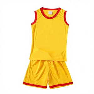 Conjunto Deportivo Personalizado Sublimado Reversible para Baloncesto, Uniforme de Baloncesto Unisex para Niños, Ropa Deportiva de Secado Rápido - Product Image 1