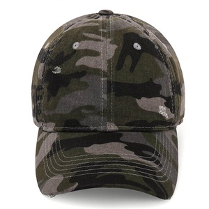 Casquette de baseball unisexe camouflage brodée, réglable, protection solaire extérieure - Product Image 4