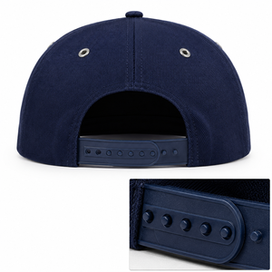 Casquette de baseball snapback 5 panneaux en coton ciré, combinaison de couleurs personnalisée, étiquette privée, vente en gros, sangle à boucle métallique, équipes sportives 3D - Product Image 5