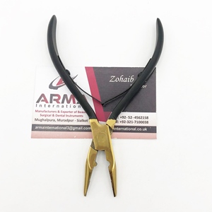 คีมต่อผมสแตนเลสเกรดแบนรูปทรงแบนอเนกประสงค์ติดป้ายได้ตามต้องการ - Product Image 3