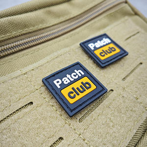 Premium Custom PVC Rubber <b>Patch</b> Raised Embossed Logo Badge for Clothing Hats Bags <b>Backpacks</b> Uniforms Wholesale Factory Soft - Product Image 5