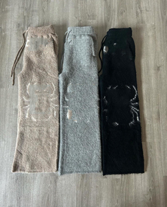 Custom Design And Logo Embroidered Cargo Multi Pockets Acid Washed Ripped Ankle Vintage Denim <b>Jeans</b> Pants Trouser Cheap Price - Product Image 5
