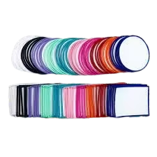 Patchs thermocollants en forme de cœur par sublimation, très demandés, pour chapeaux et chemises, tailles personnalisées, avec dos auto-agrippant, en feutre, 2026 - Product Image 6