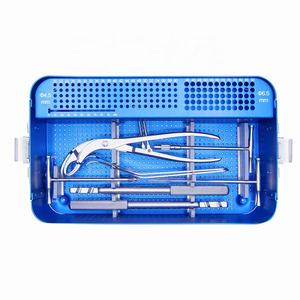 Conjunto de Instrumentos Quirúrgicos Ortopédicos para Fracturas Óseas, Cirugía de Trauma y Fijación Interna - Product Image 1