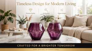 Handmade Chocolate Glass <b>Art</b> <b>Deco</b> Wedding Tabletop Flower <b>Vase</b> Modern Home Decor Break Resistant - Product Image 5