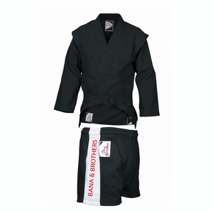 Kimono d'uniforme de Sambo en gros – Bleu 550-600 GSM, tenue de lutte professionnelle lourde - Product Image 5