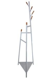 Porte-manteau en métal unique sur pied pour la maison, l'hôtel, la salle de sport ou l'entrée de la chambre à coucher Meubles de salon d'angle élégants - Product Image 2